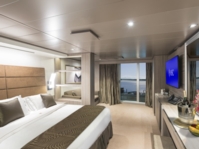 MSC Seashore Suiten - Yacht Club Owner's Suite mit Whirlpool