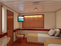 Carnival Ecstasy Innenkabinen - Innenkabine