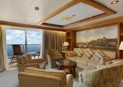 Caribbean Princess Suiten - Owner's Suite mit Balkon