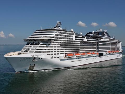 MSC Meraviglia Kreuzfahrt Reisen 2023 & 2024 buchen